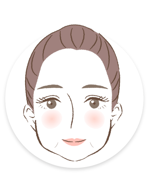 口横のもたつき